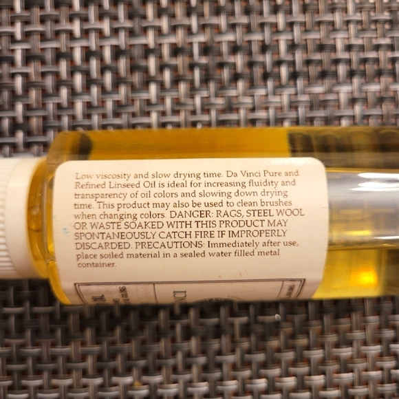 DA VINCI LINSEED OIL - Picture 2 of 2